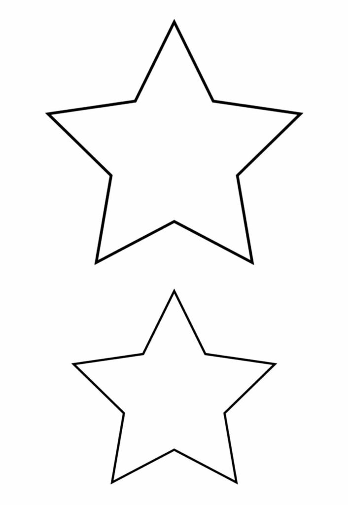 Moldes de Estrela de Natal