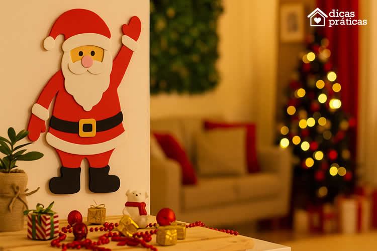 Moldes de Papai Noel de EVA para Imprimir