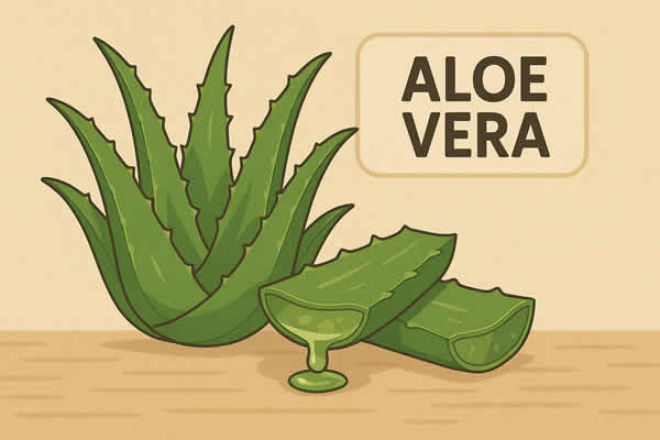 Aloe Vera - Ingrediente Natural Bom para a Pele