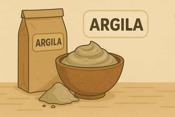 Argila - Ingrediente Natural Bom para a Pele