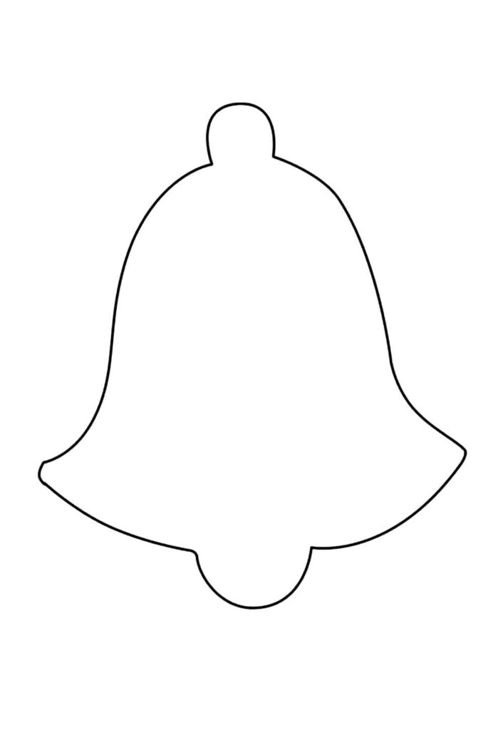 Molde de Sino de Natal