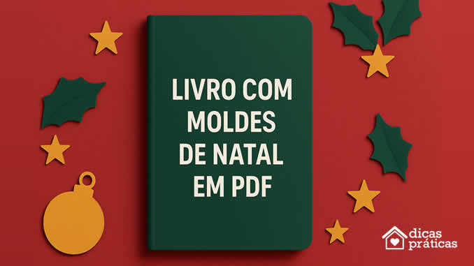 Livro com Moldes de Natal em PDF
