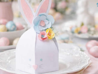 Caixinha de Coelho com Molde