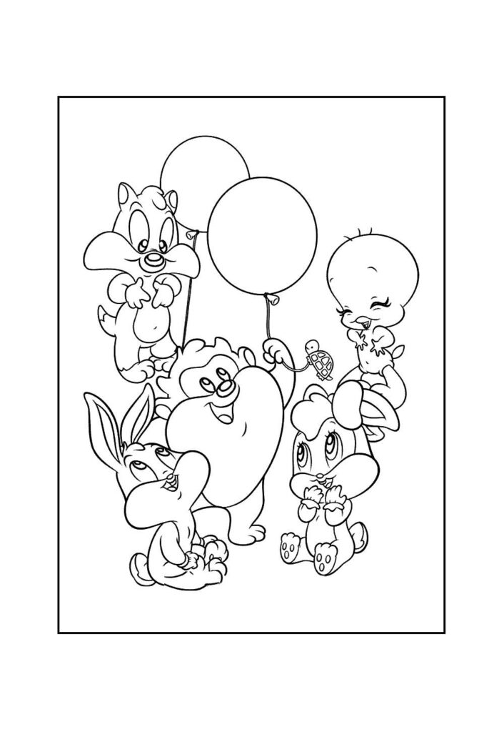 Desenho de Baby Looney Tunes
