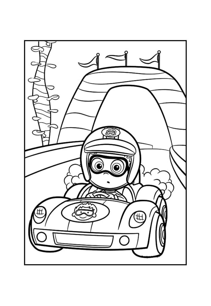 Desenho Bubble Guppies