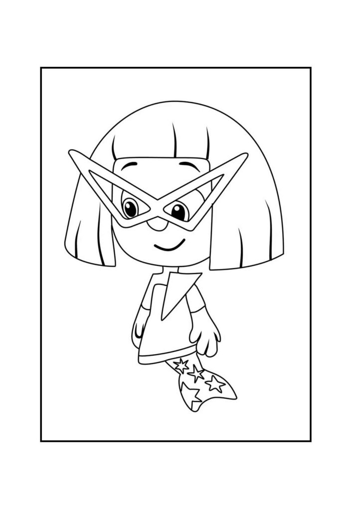 Desenho Bubble Guppies Pintar