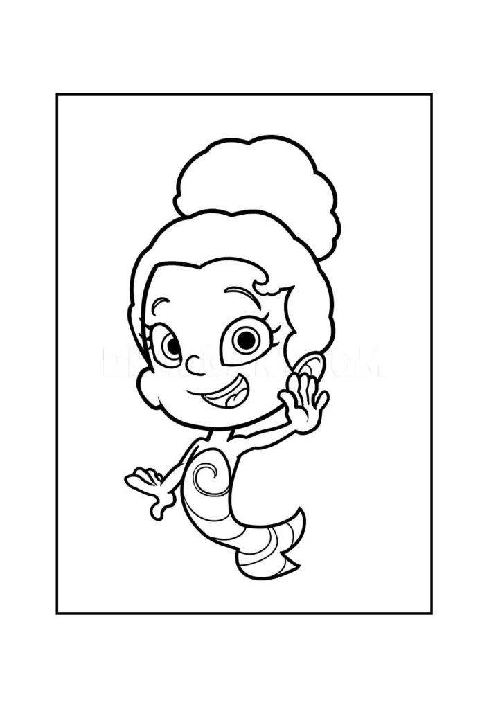 Desenho Bubble Guppies Colorir