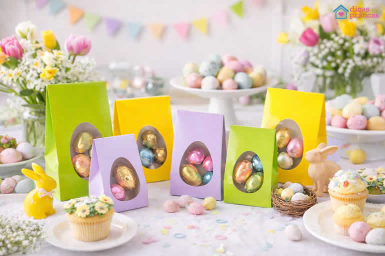 Caixinha de Ovo de Páscoa - Moldes para Imprimir