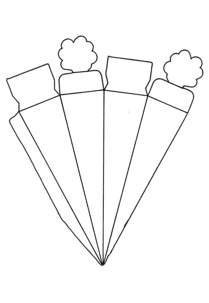 Molde de Caixa Cenoura