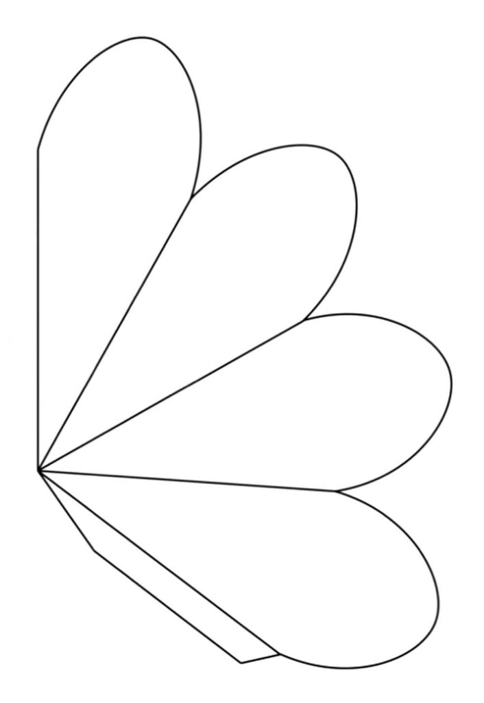 Molde de Caixinha Cenoura para Imprimir