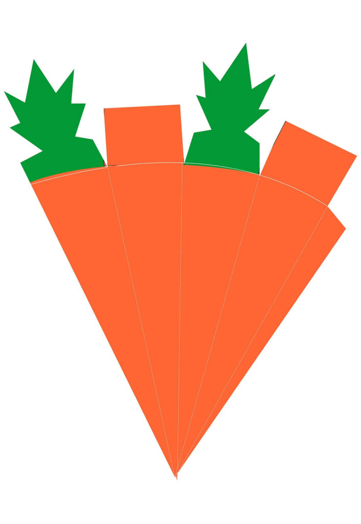 Molde de Caixa Cenoura