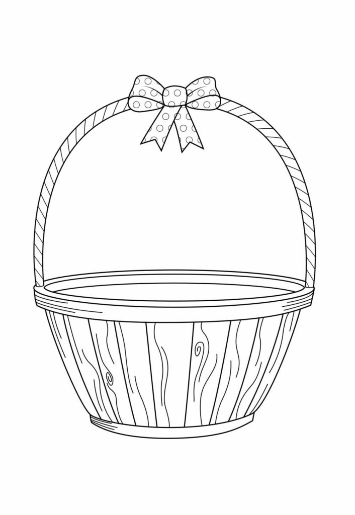 Moldes de Cestinha de Páscoa