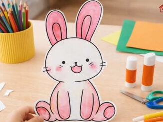 Coelhos para atividades educativas fáceis