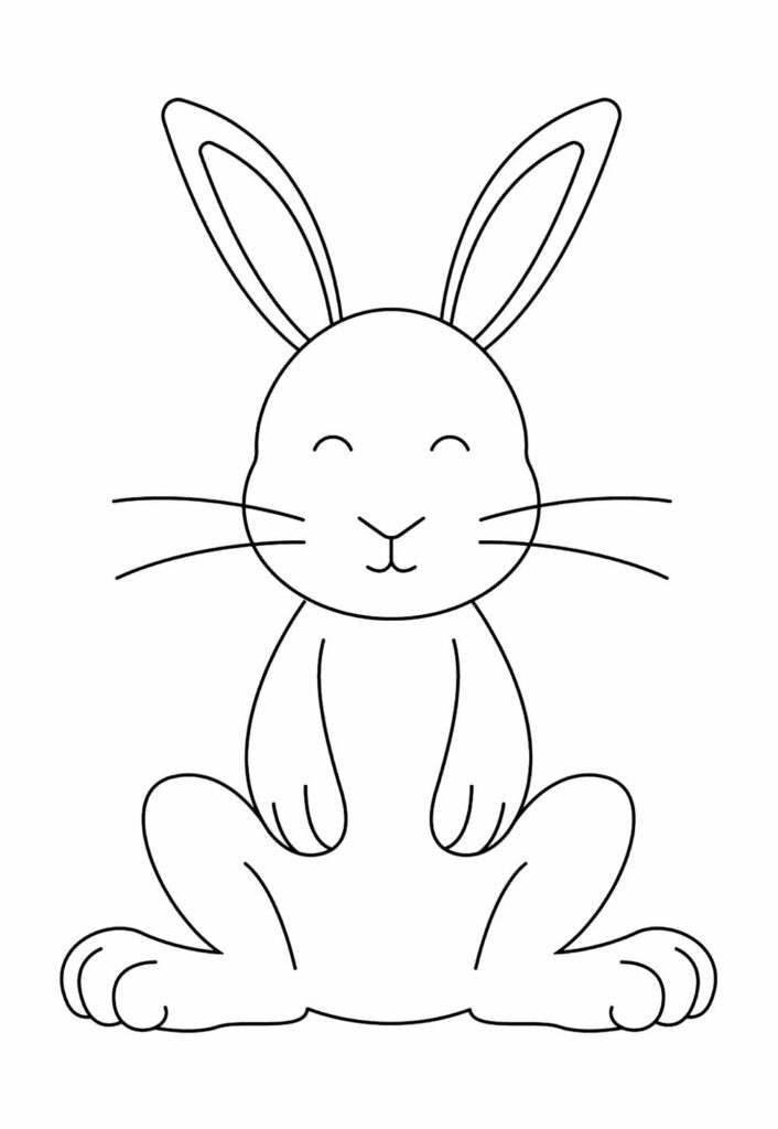 Coelhinho para Imprimir