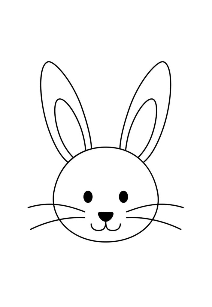 Molde de Coelho para Pintar