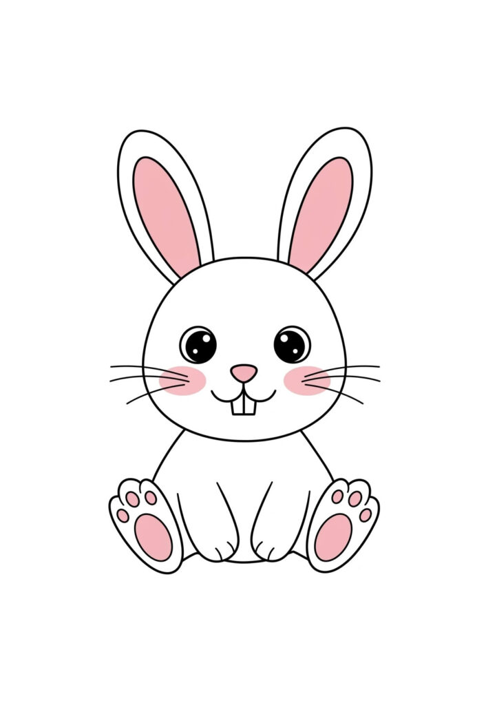 Molde de Coelhinho de Páscoa