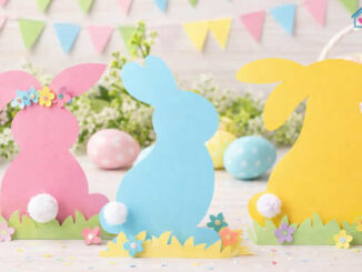 Moldes de Coelho Sentado para Imprimir