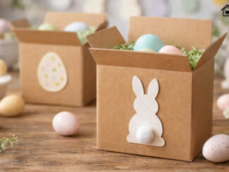 Embalagem de Páscoa com Molde