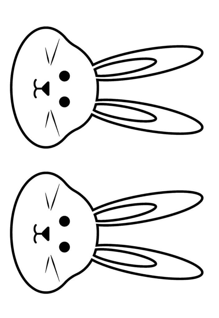 Moldes de Coelhinhos