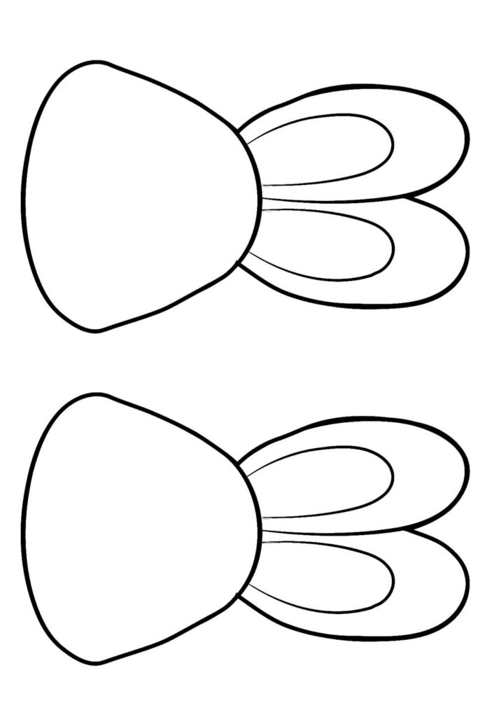 Moldes de Rosto de Coelhinho