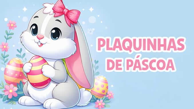 Moldes de Plaqunhas de Páscoa