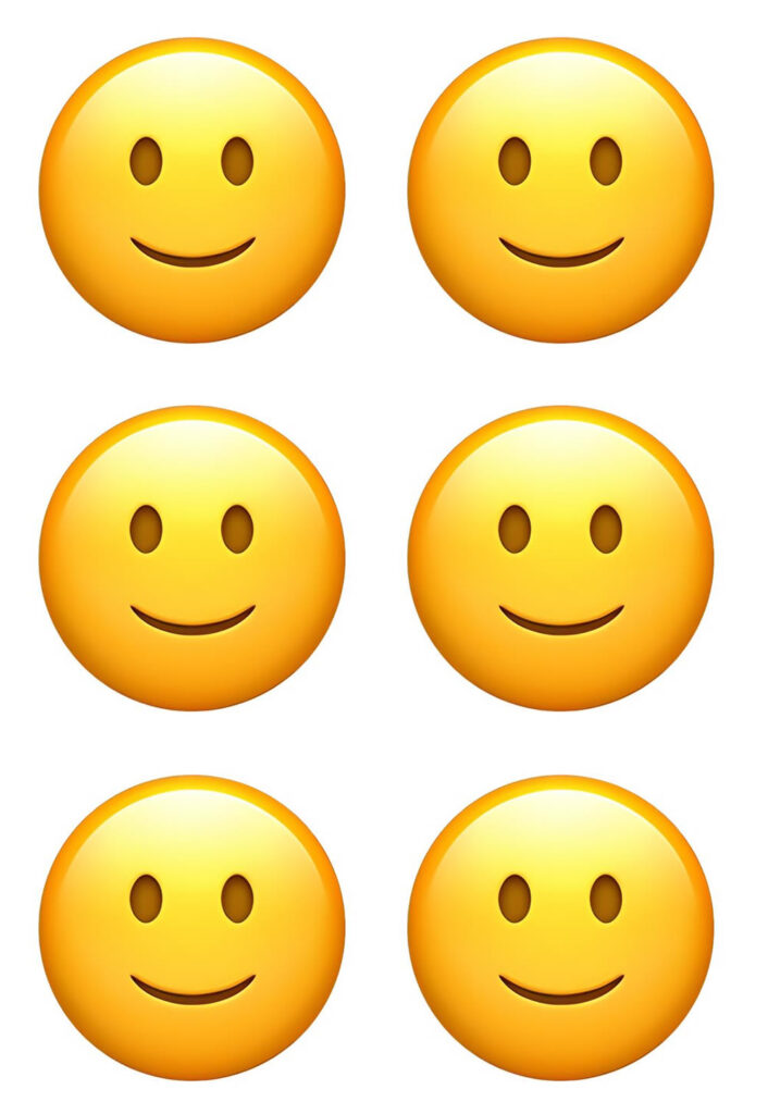 Molde de Emojis Coloridos