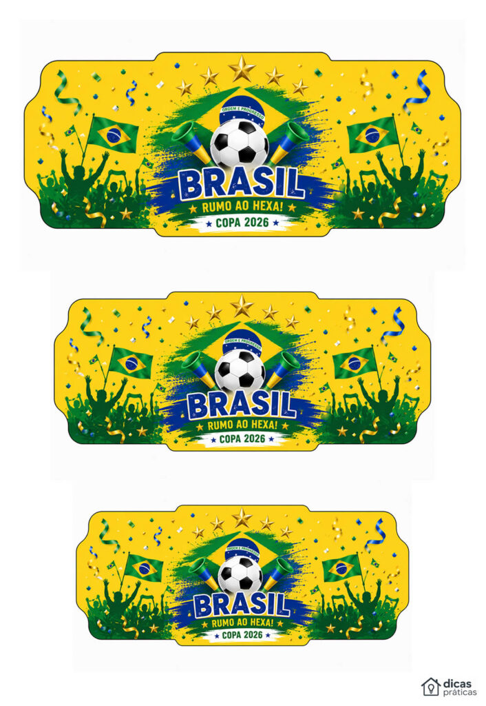 Rótulo Brasil Copa