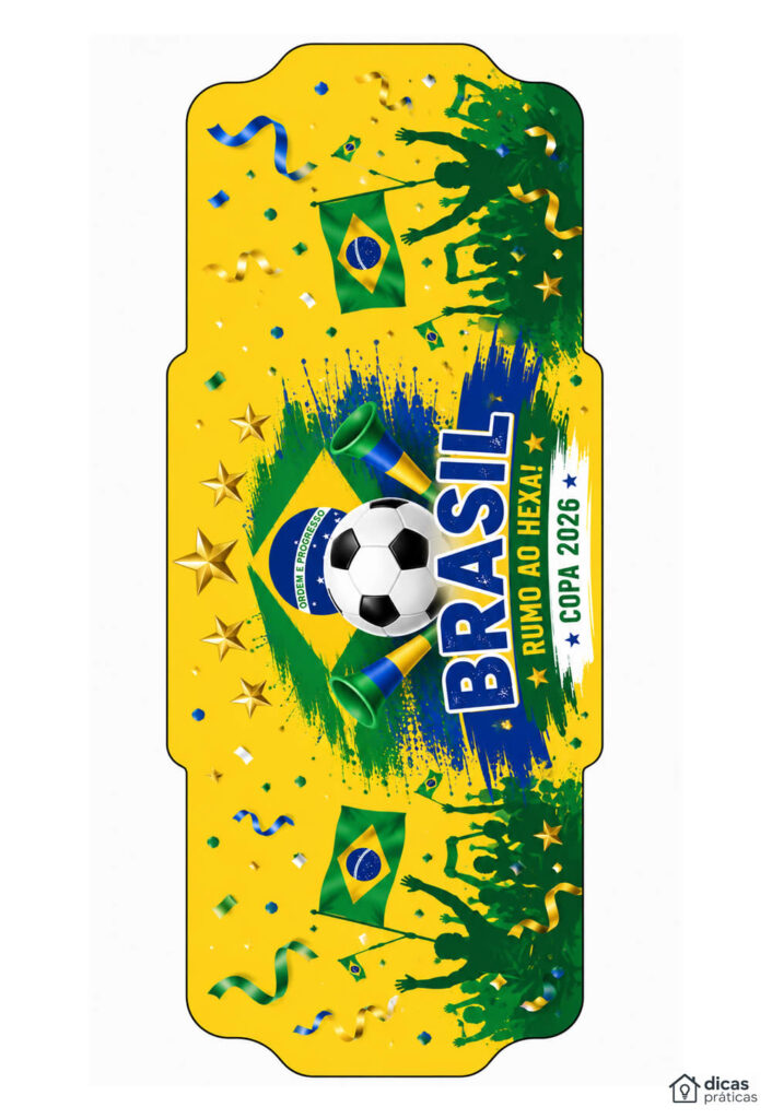 Rótulo Brasil Copa