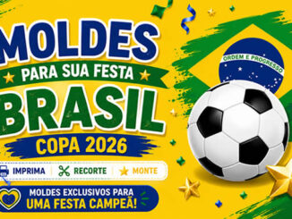 Moldes do Brasil para Copa