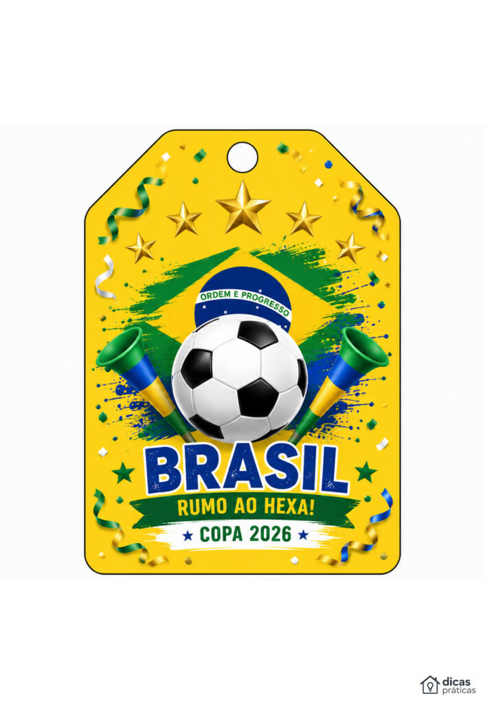 Lembrancinha Brasil Copa
