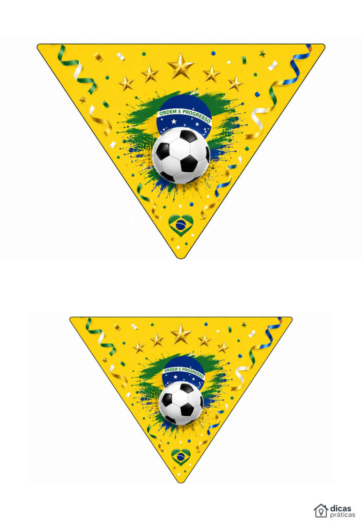 Bandeirinha Brasil Copa