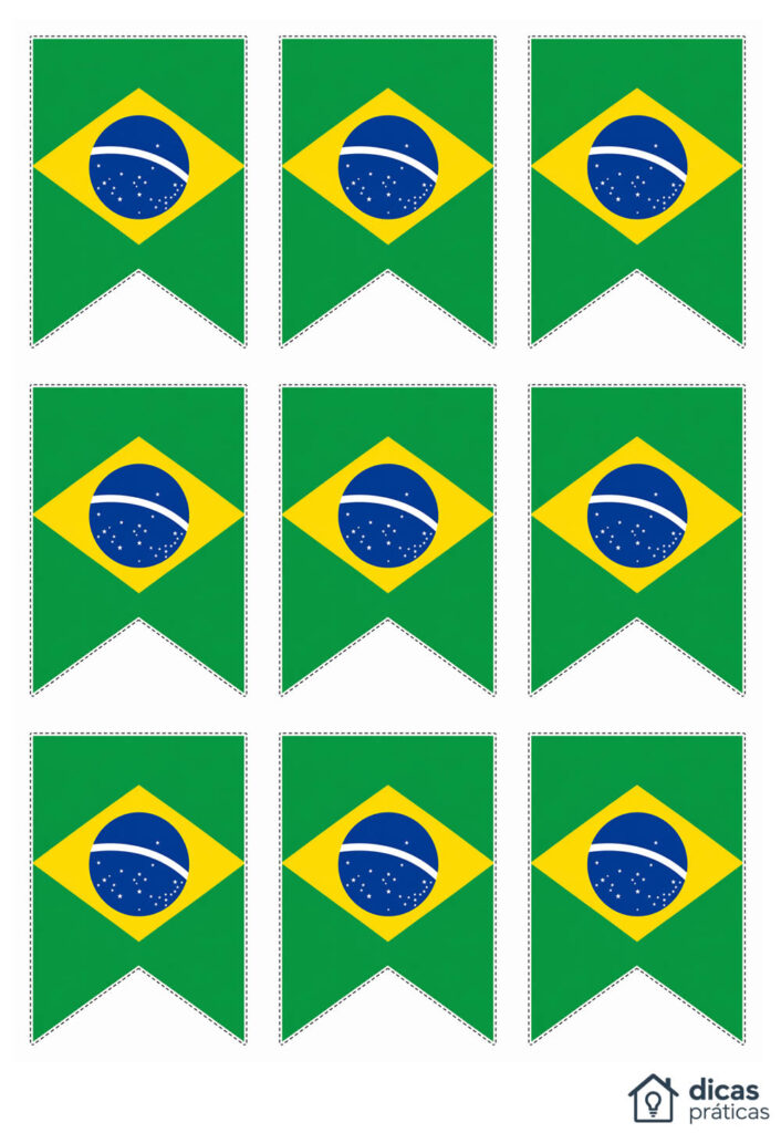 Bandeirinhas do Brasil