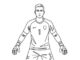Desenhos de Goleiro para colorir