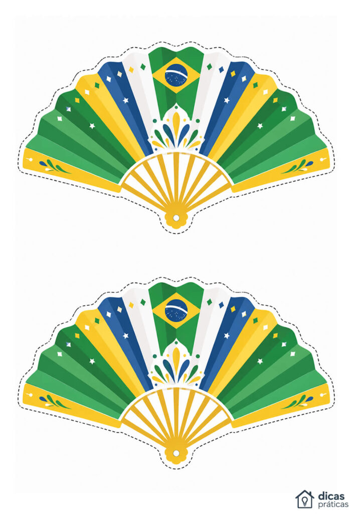 Leques Moldes Brasil