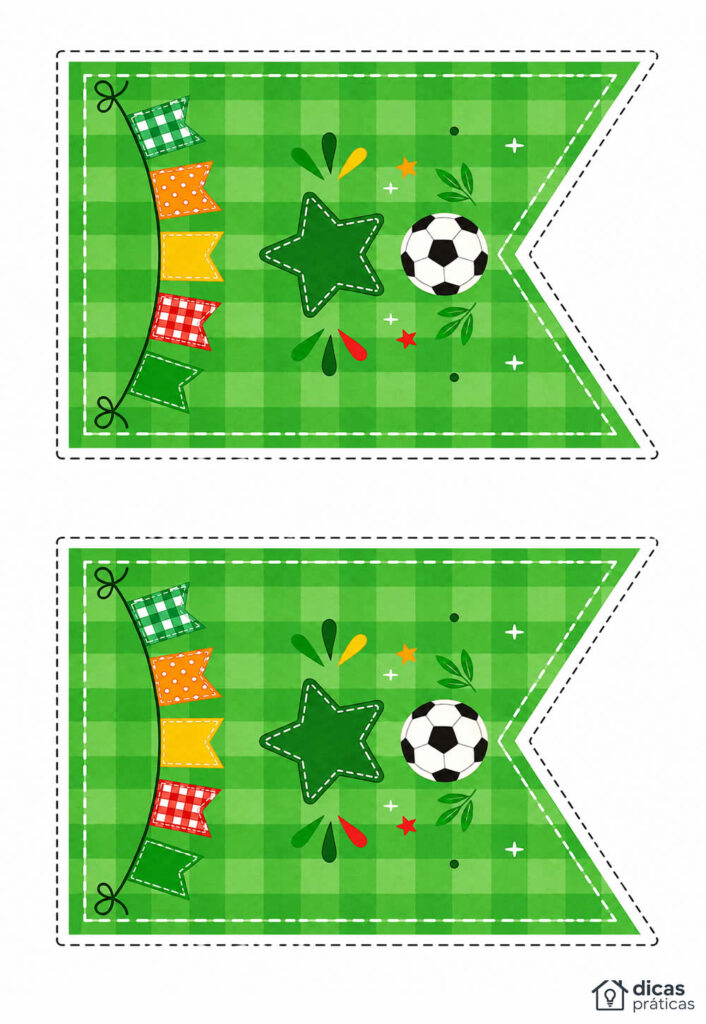 Bandeirinhas Juninas para Copa