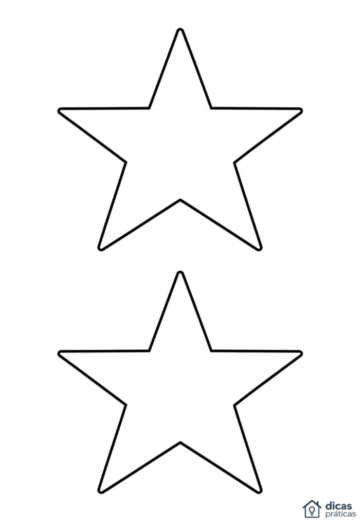 Molde de Estrelas