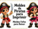 Moldes de Piratas para Imprimir