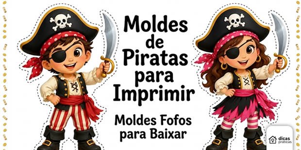Piratas para Imprimir