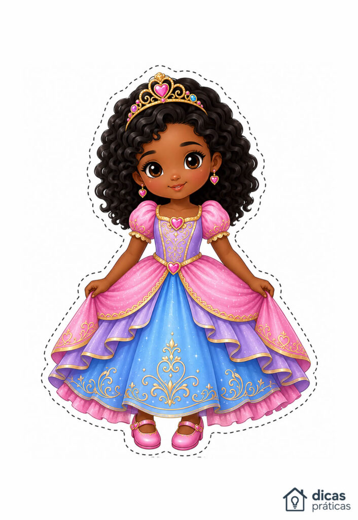 Molde de Princesa