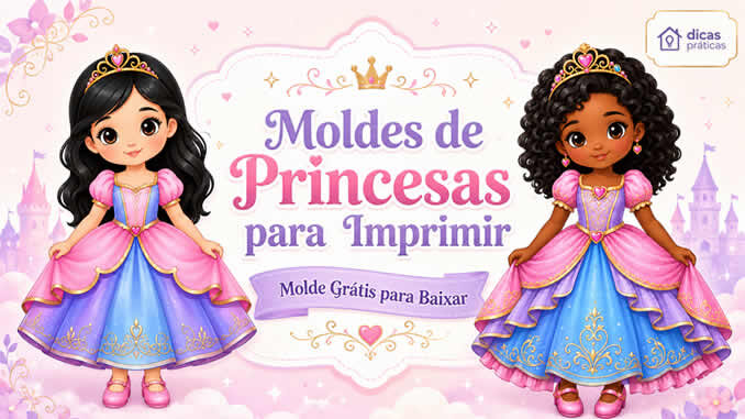 Molde de Princesas