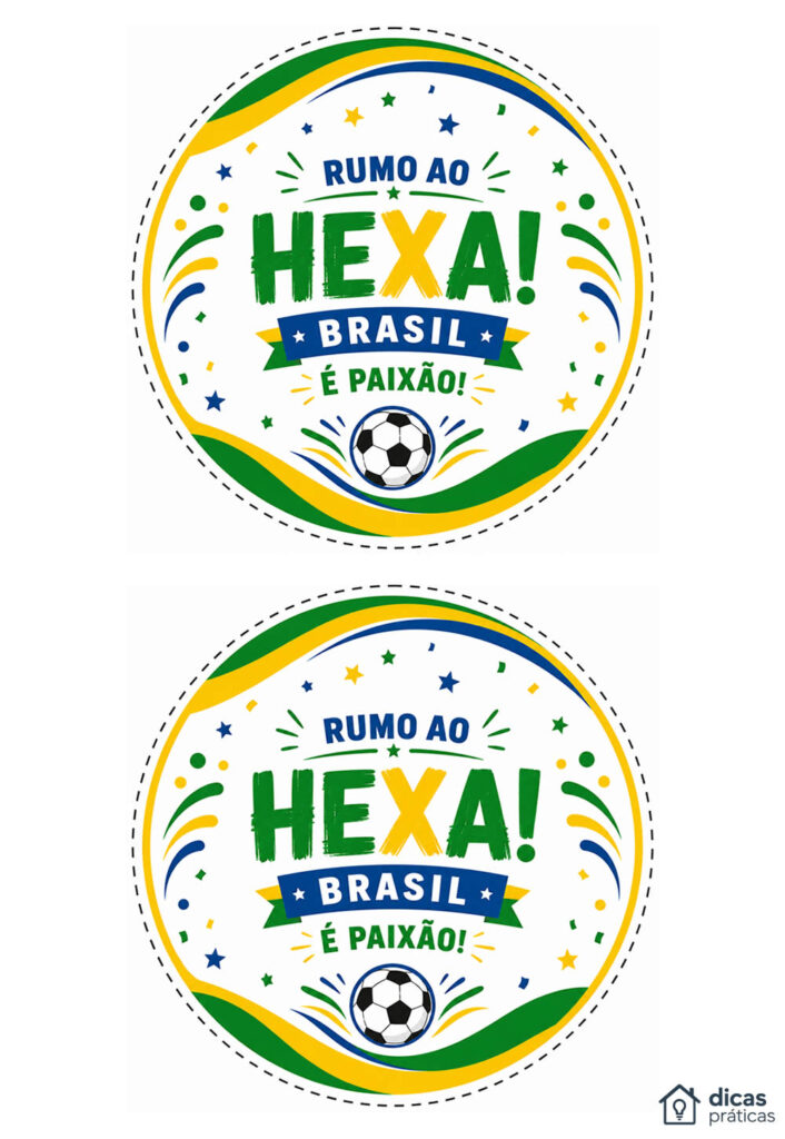 Painel Redondo do Brasil para Copa do Mundo