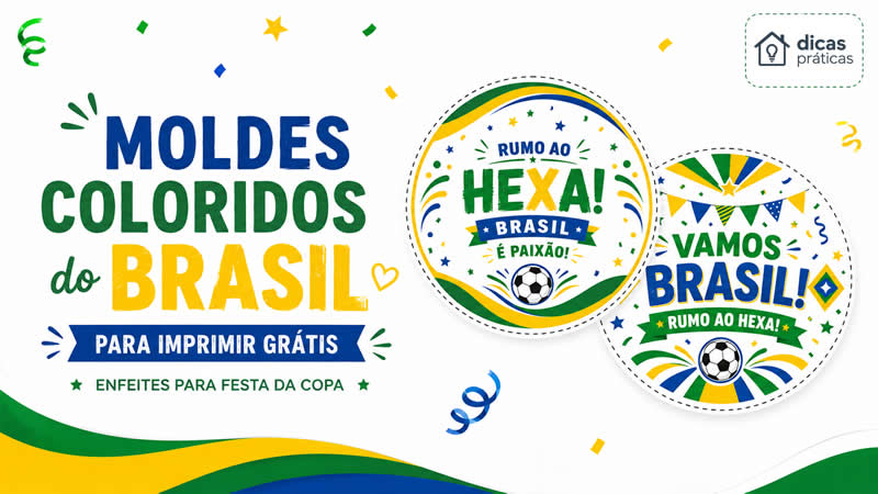 Painel Redondo do Brasil para Copa do Mundo