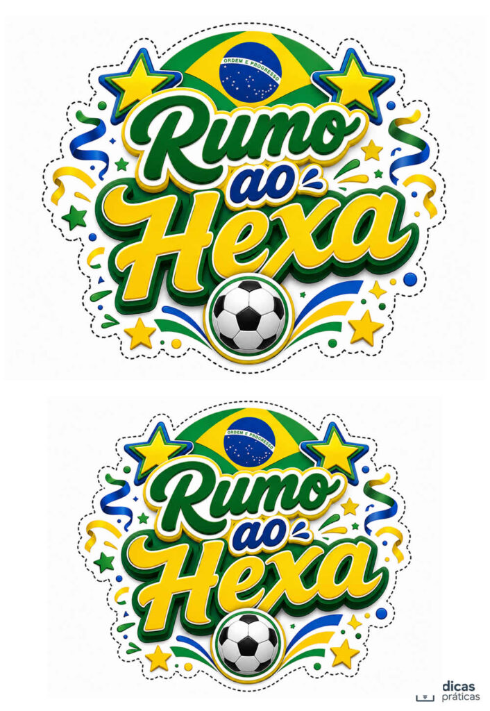 Topo de Bolo do Brasil