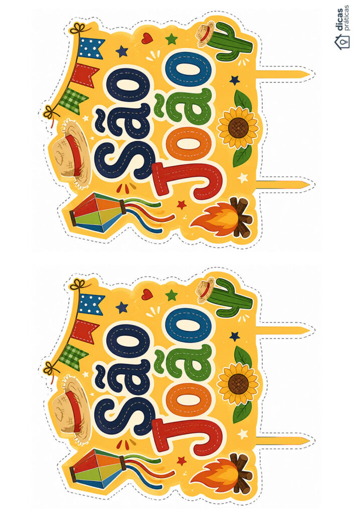 Topo de Bolo de São João