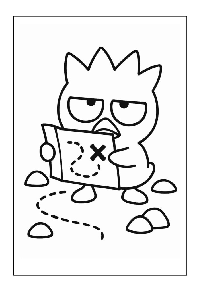Desenho Badtz-Maru Colorir