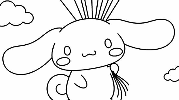 Desenhos Cinnamoroll Colorir