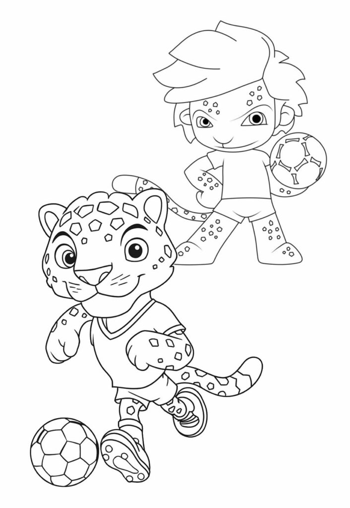 Mascote Copa do Mundo