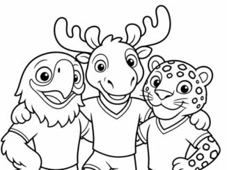 Desenhos Mascotes Copa do Mundo