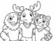 Desenhos Mascotes Copa do Mundo