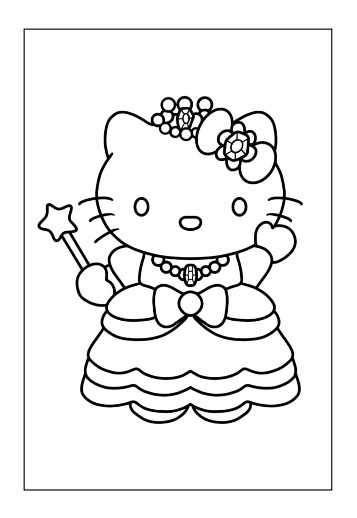 Desenho Hello Kitty